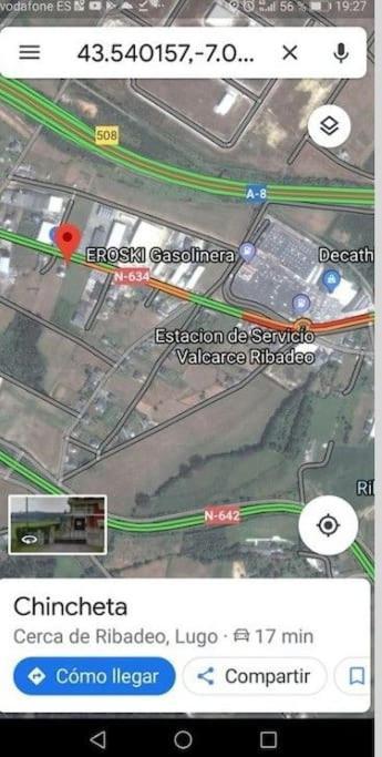 Apartamento En Las Afueras Ribadeo Ngoại thất bức ảnh